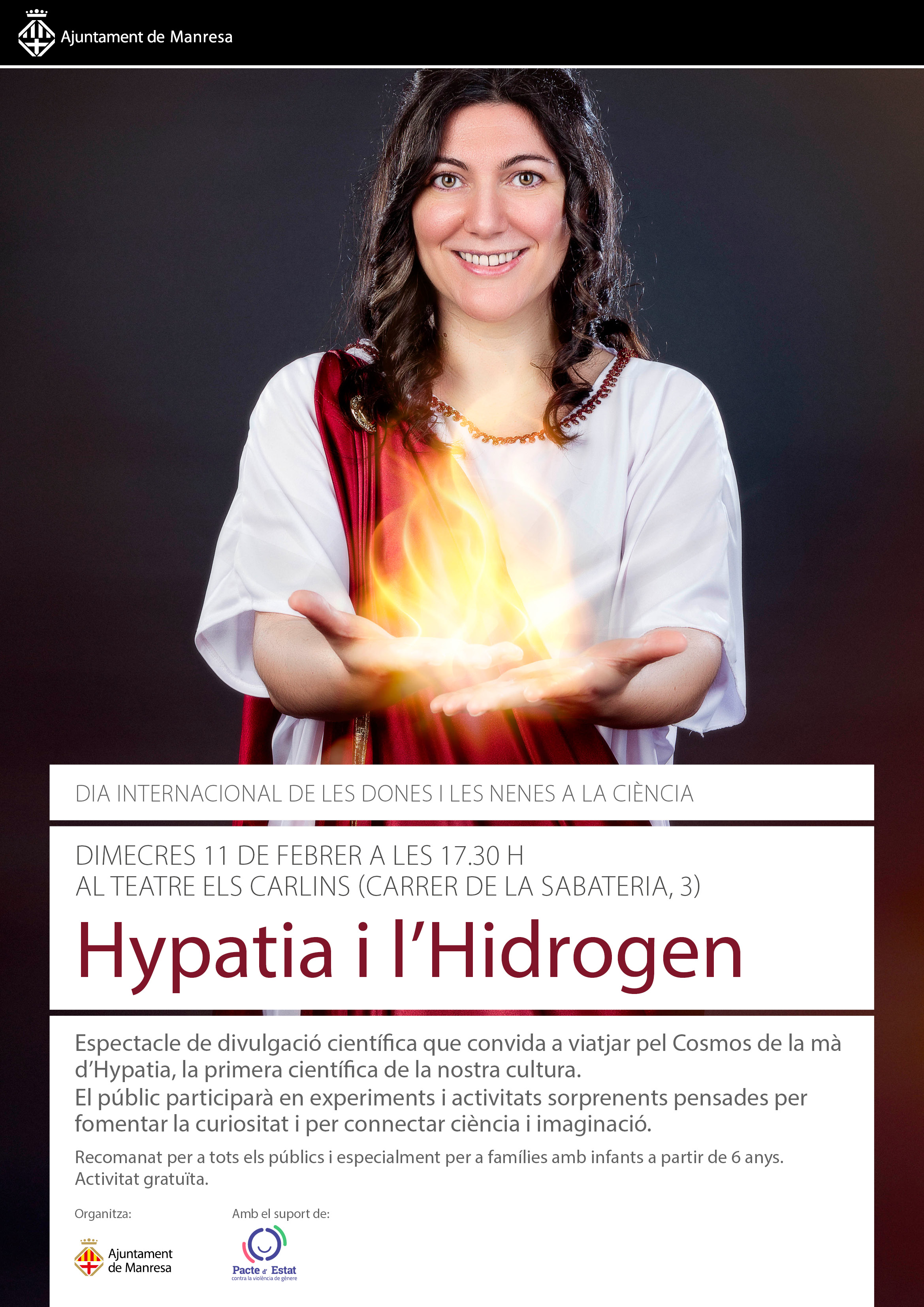 OBRA DE TEATRE: Hypatia i l'hidrogen