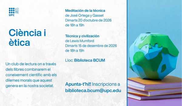 Nou club de lectura: ciència i ètica
