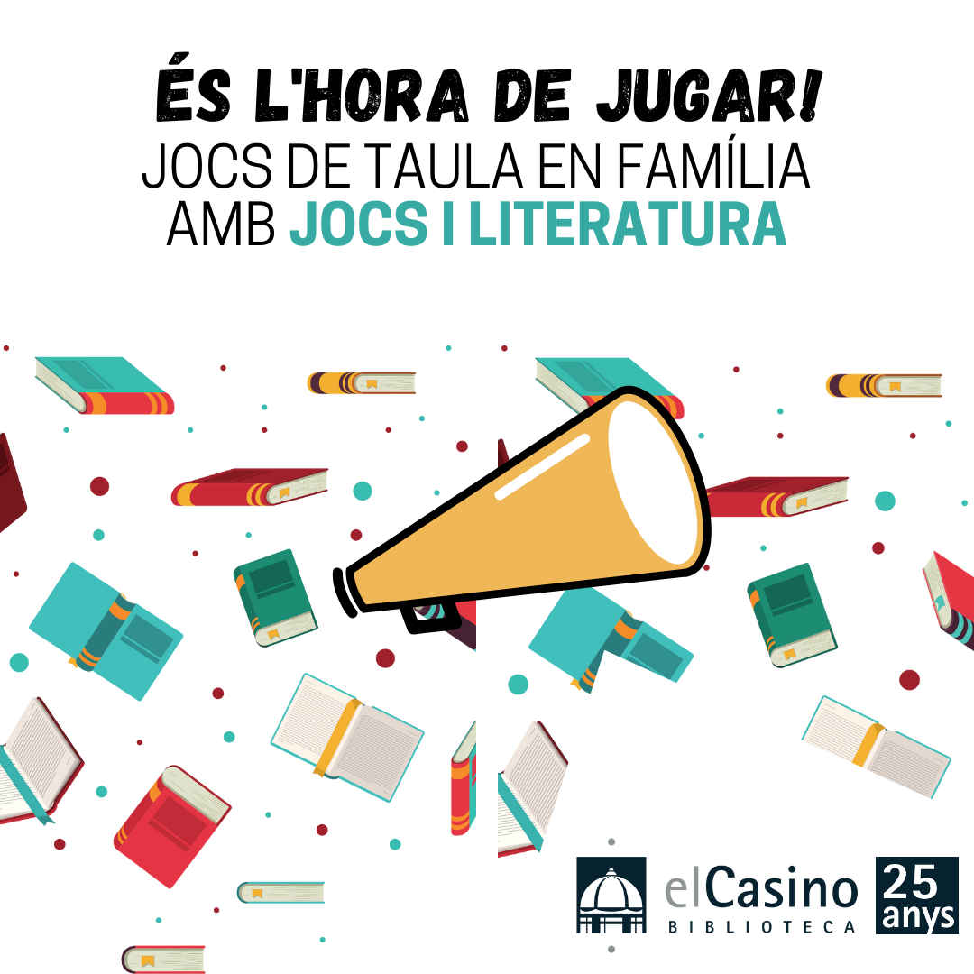 És l’hora de jugar. Jocs de taula en família, a càrrec del CAE