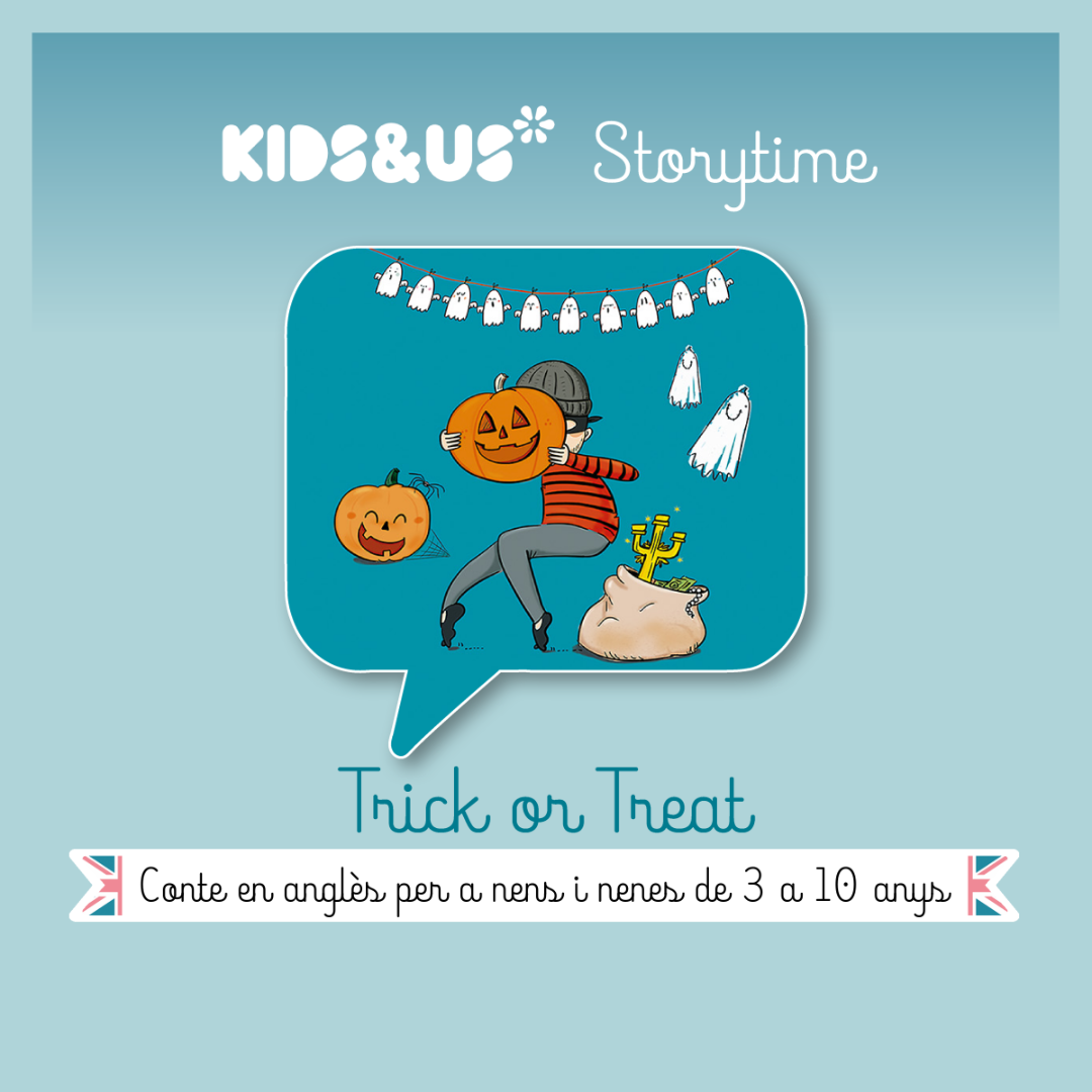 Storytime: “Trick or treat” a càrrec de Kids&us, school of english