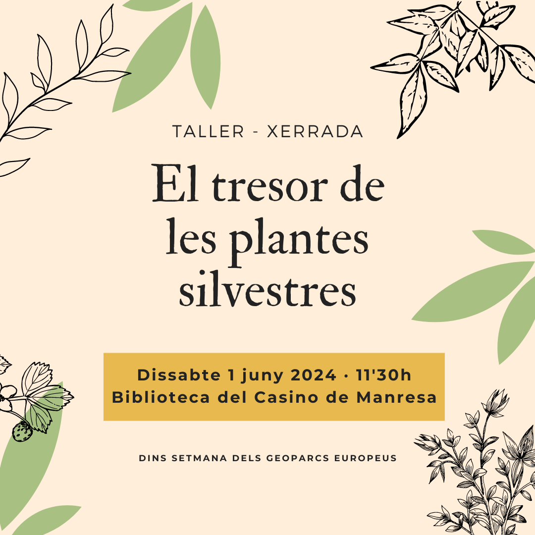 Taller - Xerrada: “El tresor de les plantes silvestres