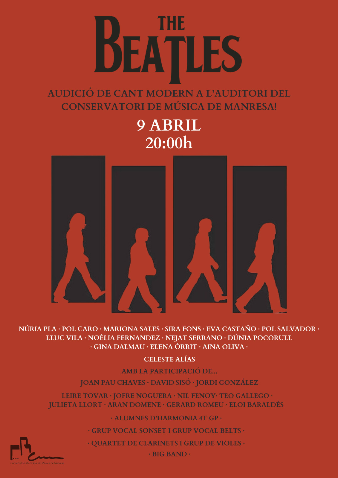 AUDICIÓ TEMÀTICA DE L'ALUMNAT DE CANT MODERN - THE BEATLES!
