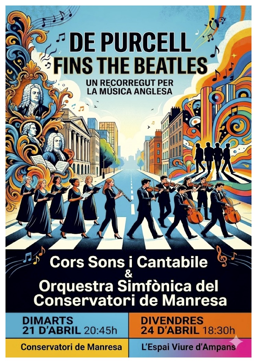 DE PURCELL FINS ELS BEATLES - CONCERT DE L'ORQUESTRA SIMFÒNICA DEL CMMM AMB ELS CORS SONS I CANTABILE