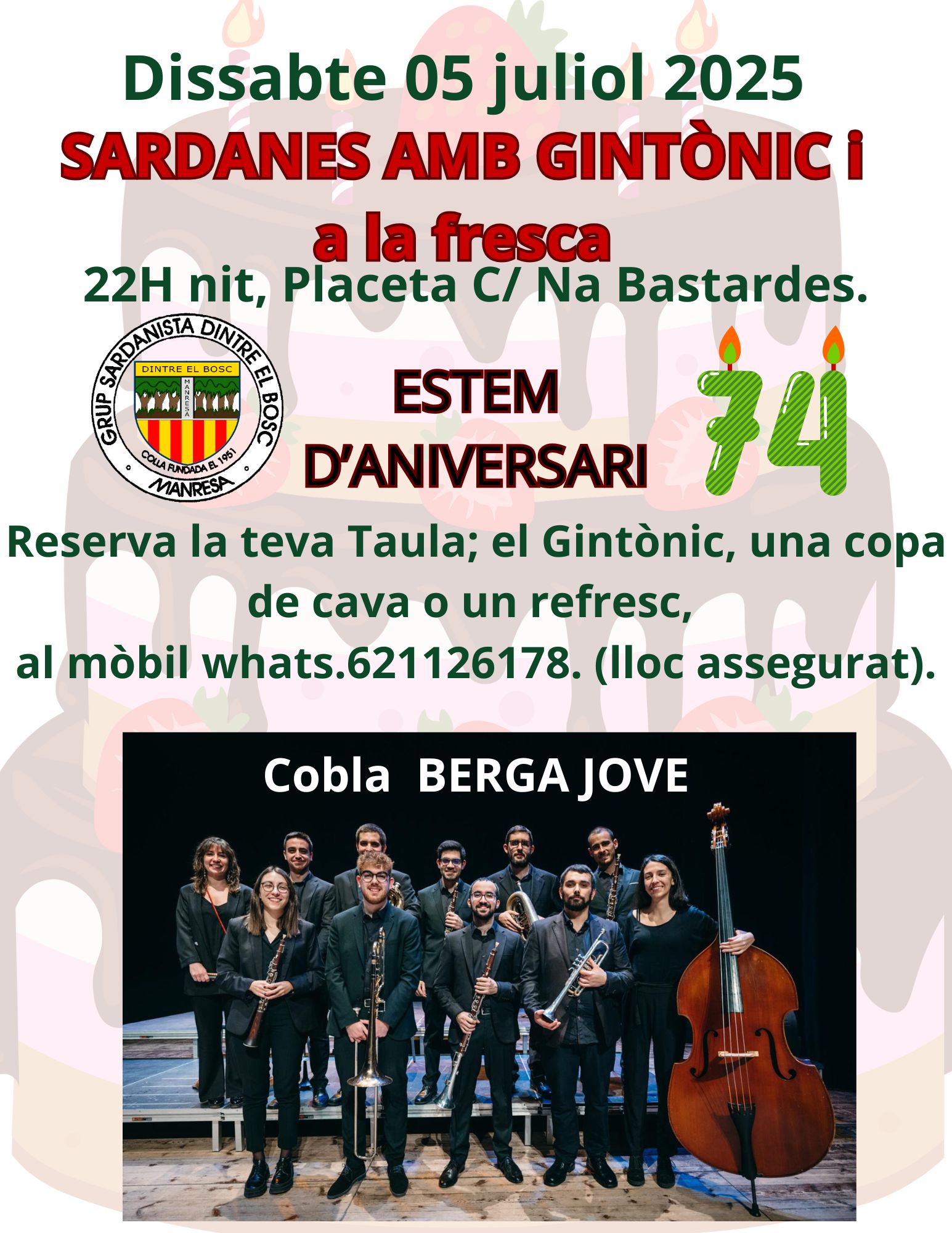 Estem d'aniversari. 74 anys!