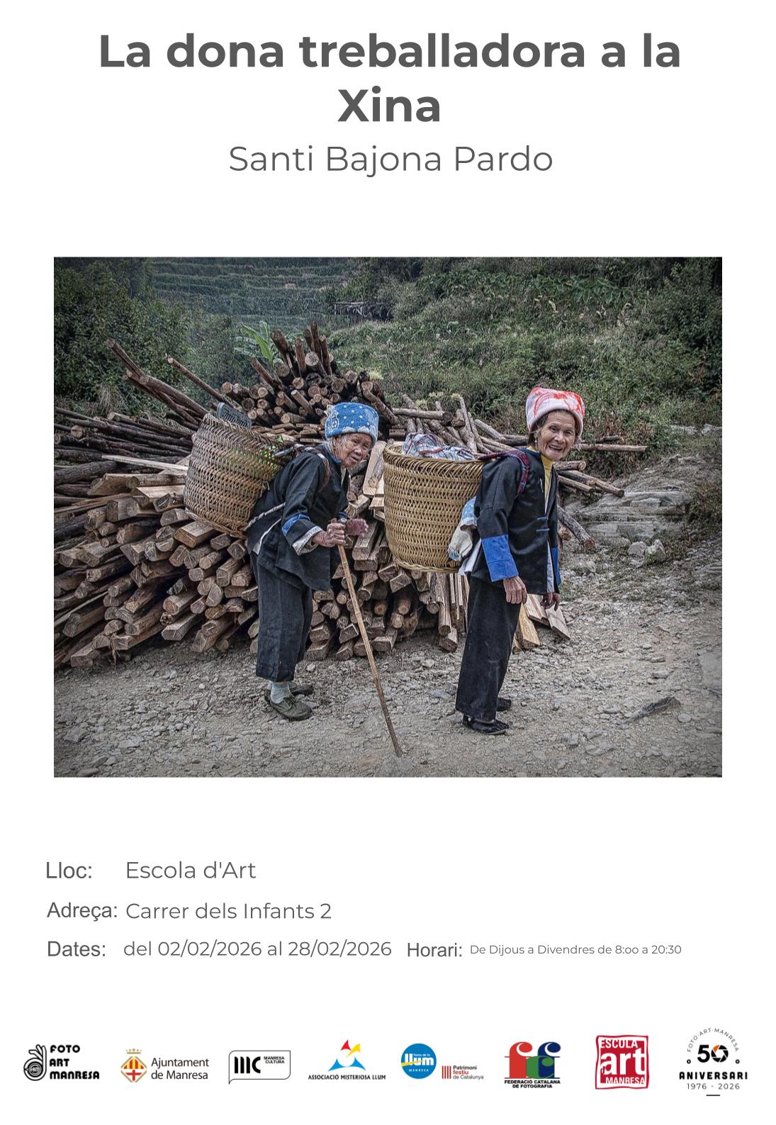 Exposició de fotografies. La dona treballadora a la Xina