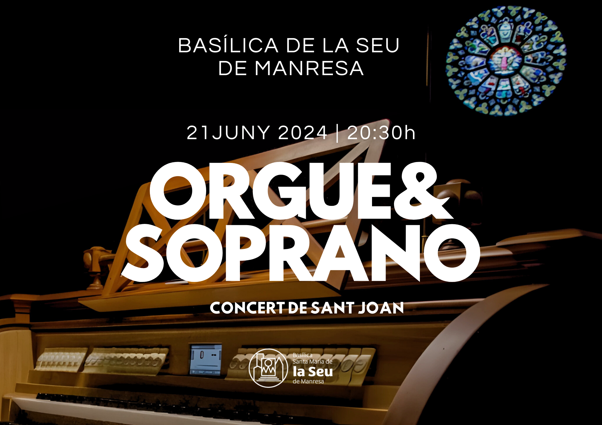 Concert de Sant Joan d'orgue i soprano