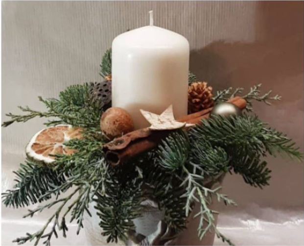 Taller Centres de flors de Nadal  