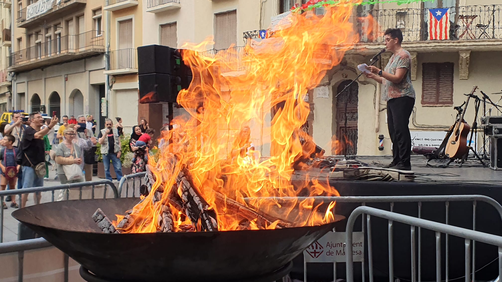 Arribada de la Flama del Canigó