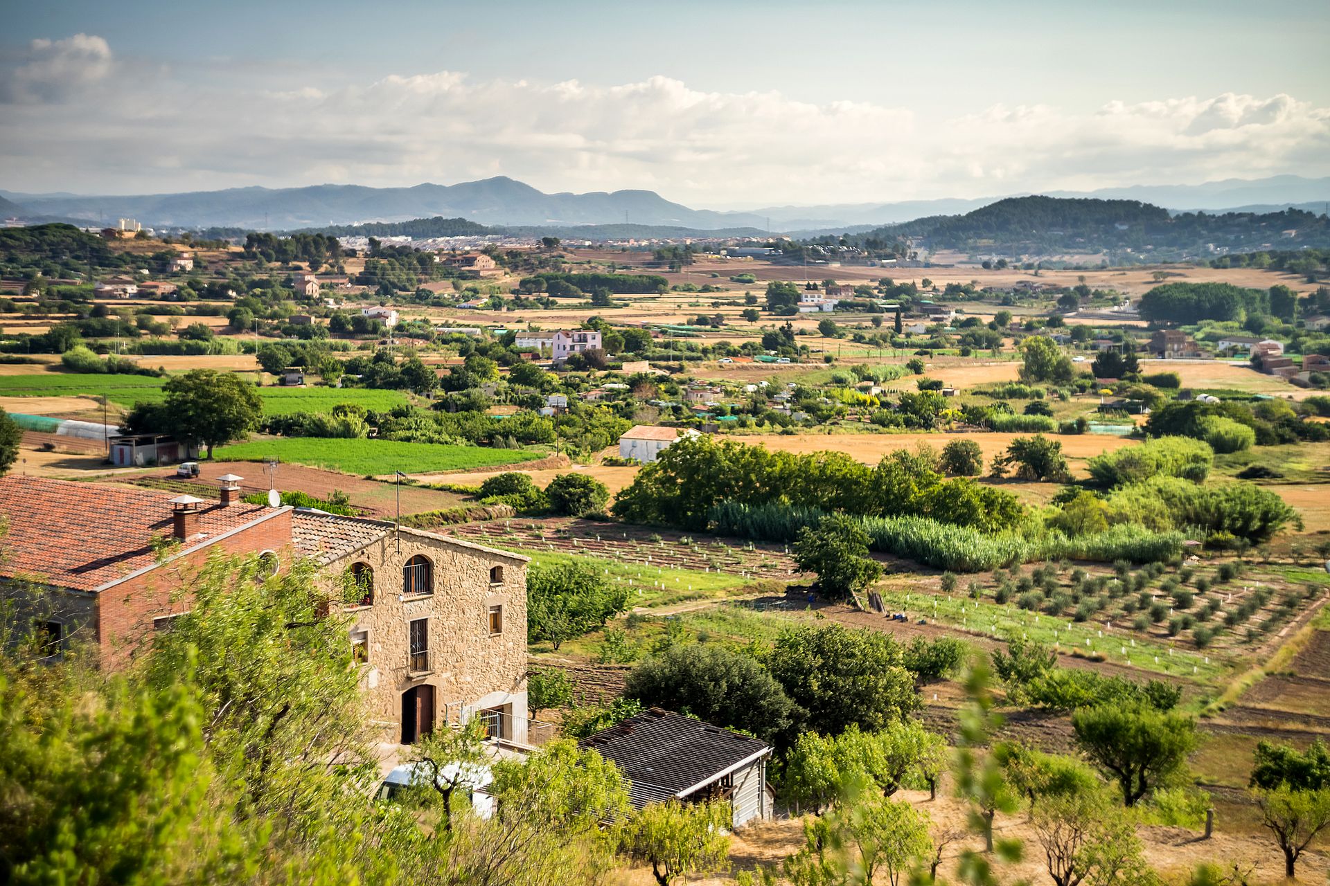 El camí dels Trullols al veïnat de Viladordis