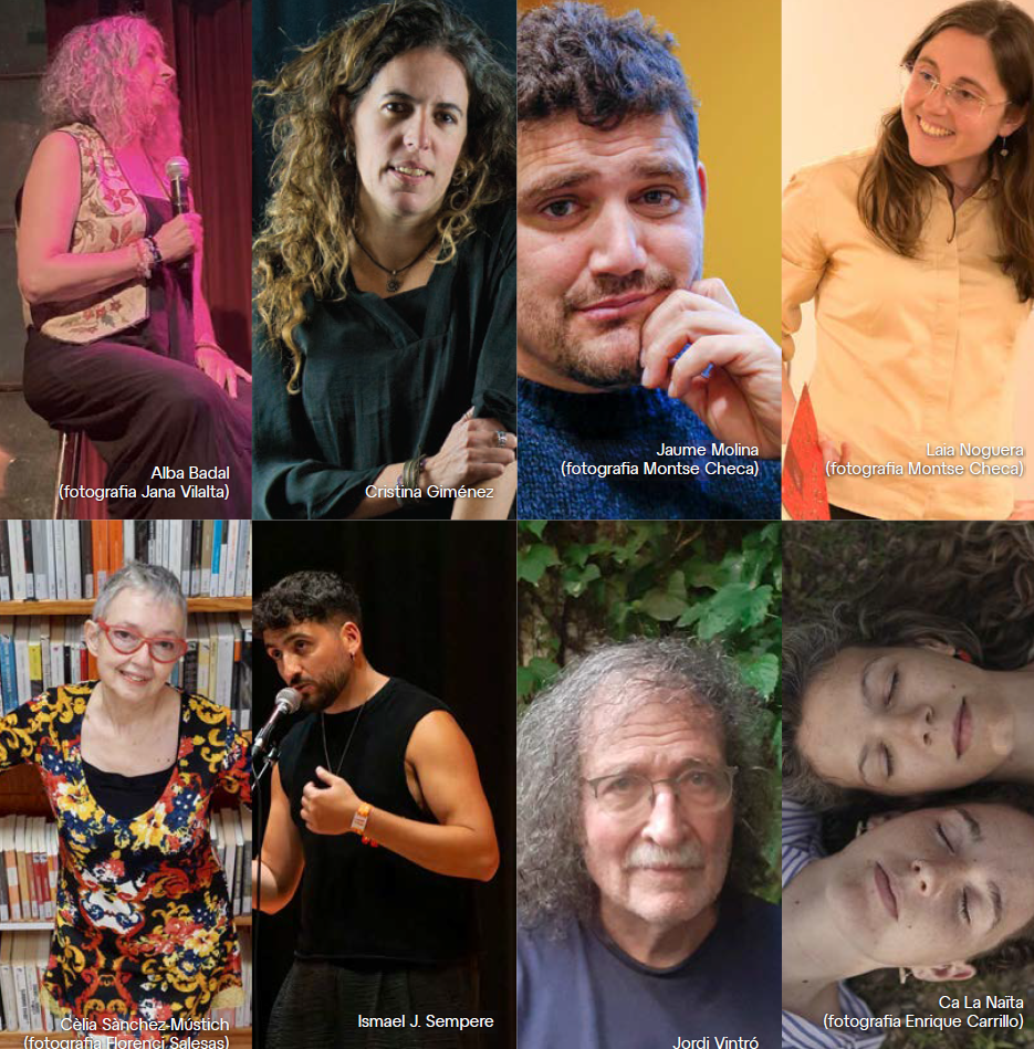 Cercatasques poètic, amb Alba Badal, Cristina Giménez Barrera, Jaume Molina, Laia Noguera, Cèlia Sànchez- Mústich, Ismael J. Sempere i Jordi Vintró i el concert final a càrrec de Ca La Naïta