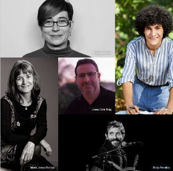 Nit Estellés, amb Maria Josep Escrivà, Mario Obrero, Begonya Pozo i Josep Lluís Roig. I amb la intervenció musical de Borja Penalba