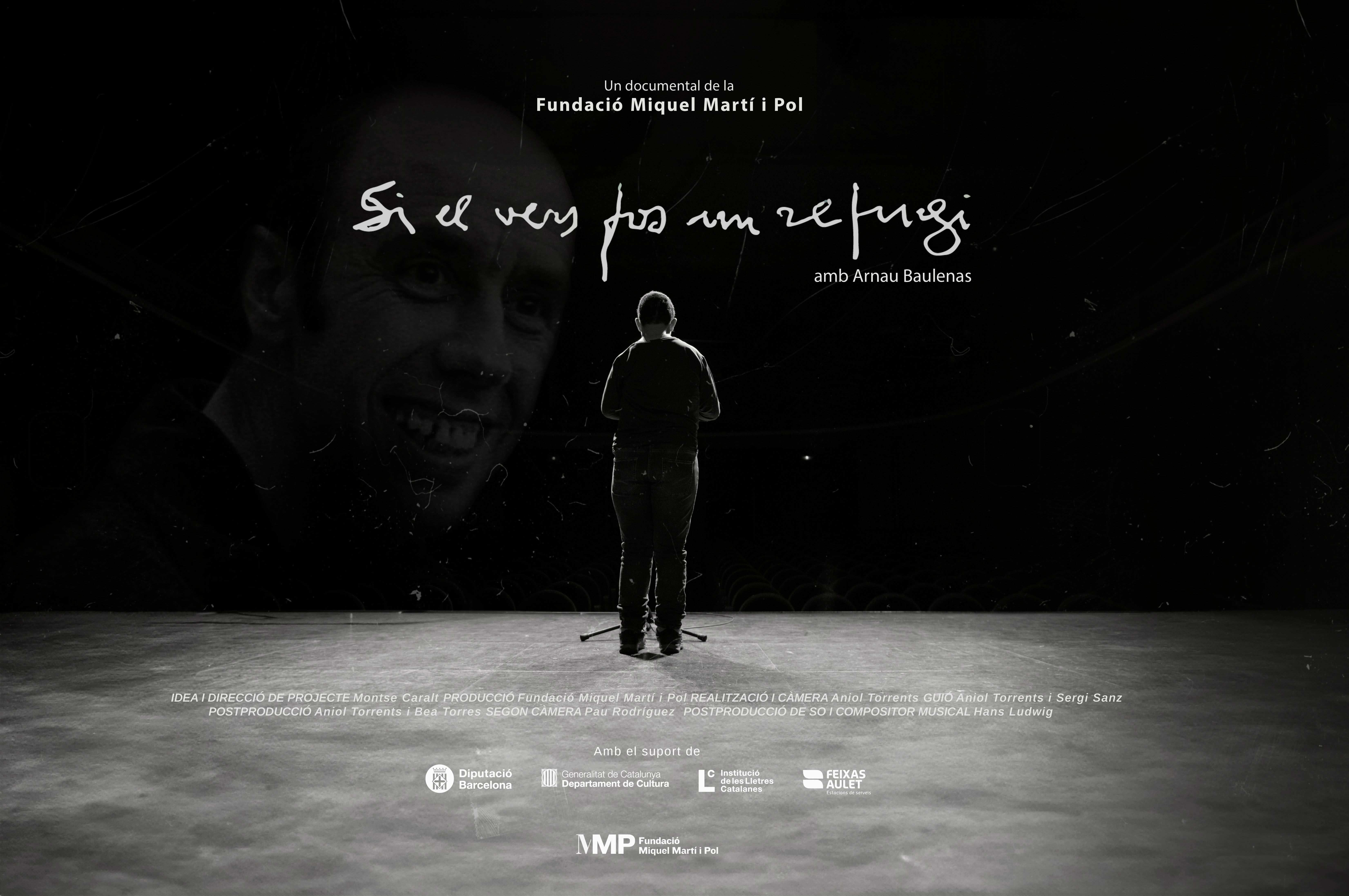 SI EL VERS FOS UN REFUGI. L’ARNAU BAULENA. Projecció del documental