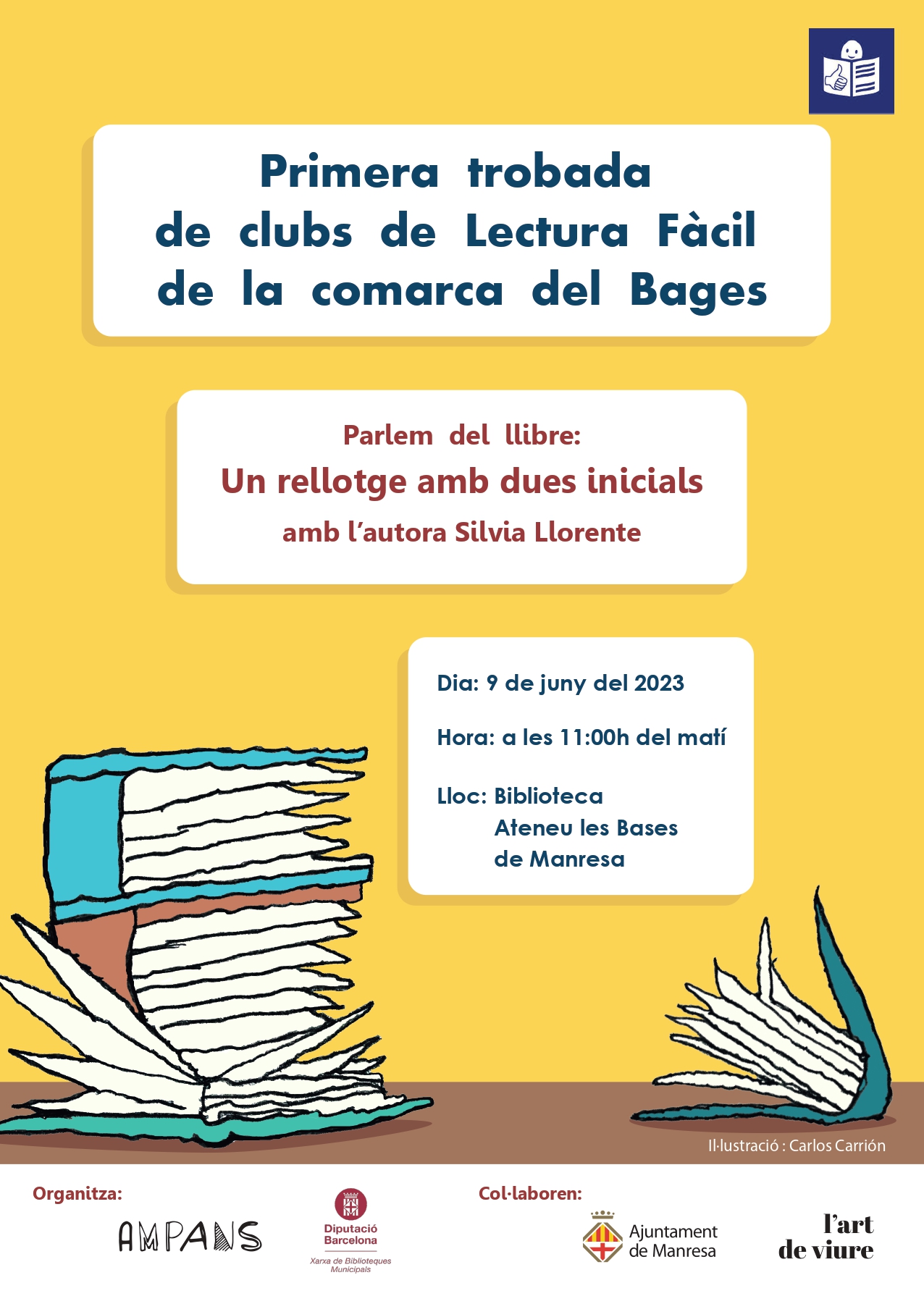 1a trobada de Clubs de LECTURA FÀCIL de les Biblioteques del Bages