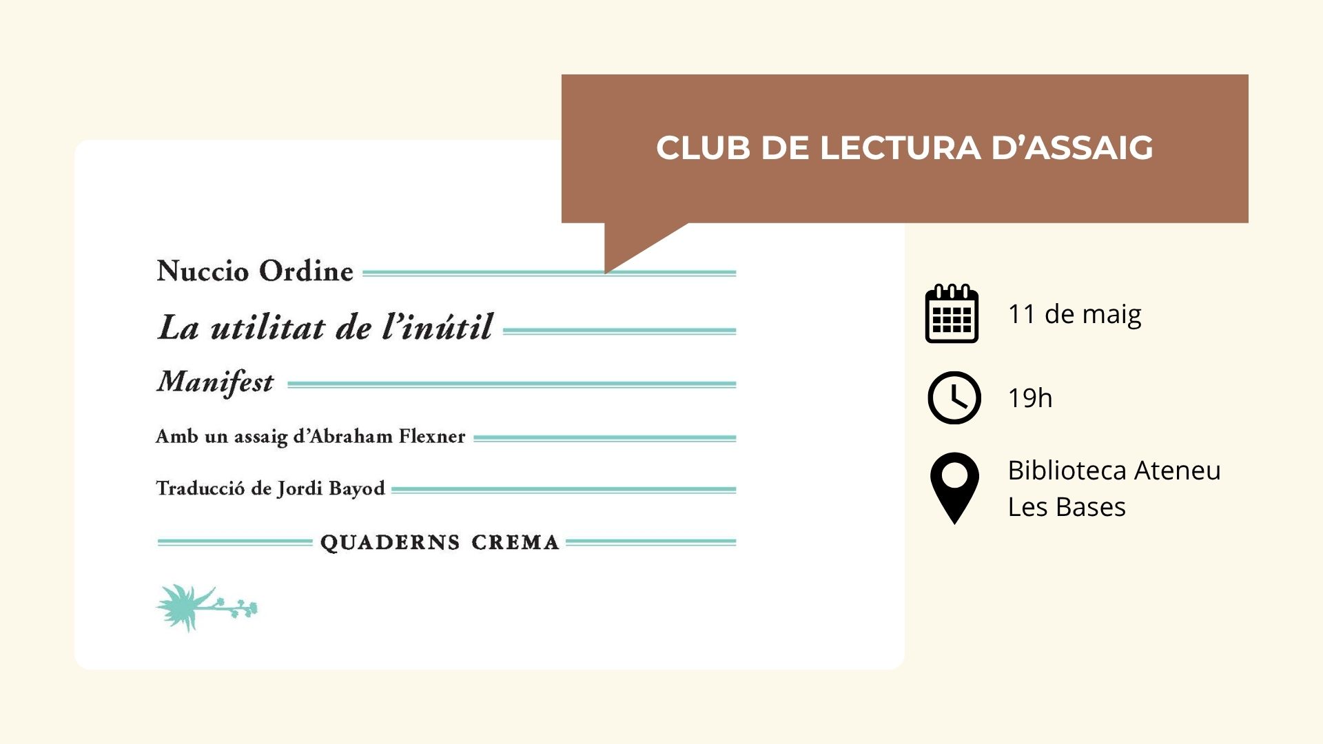 Club de lectura d'Assaig