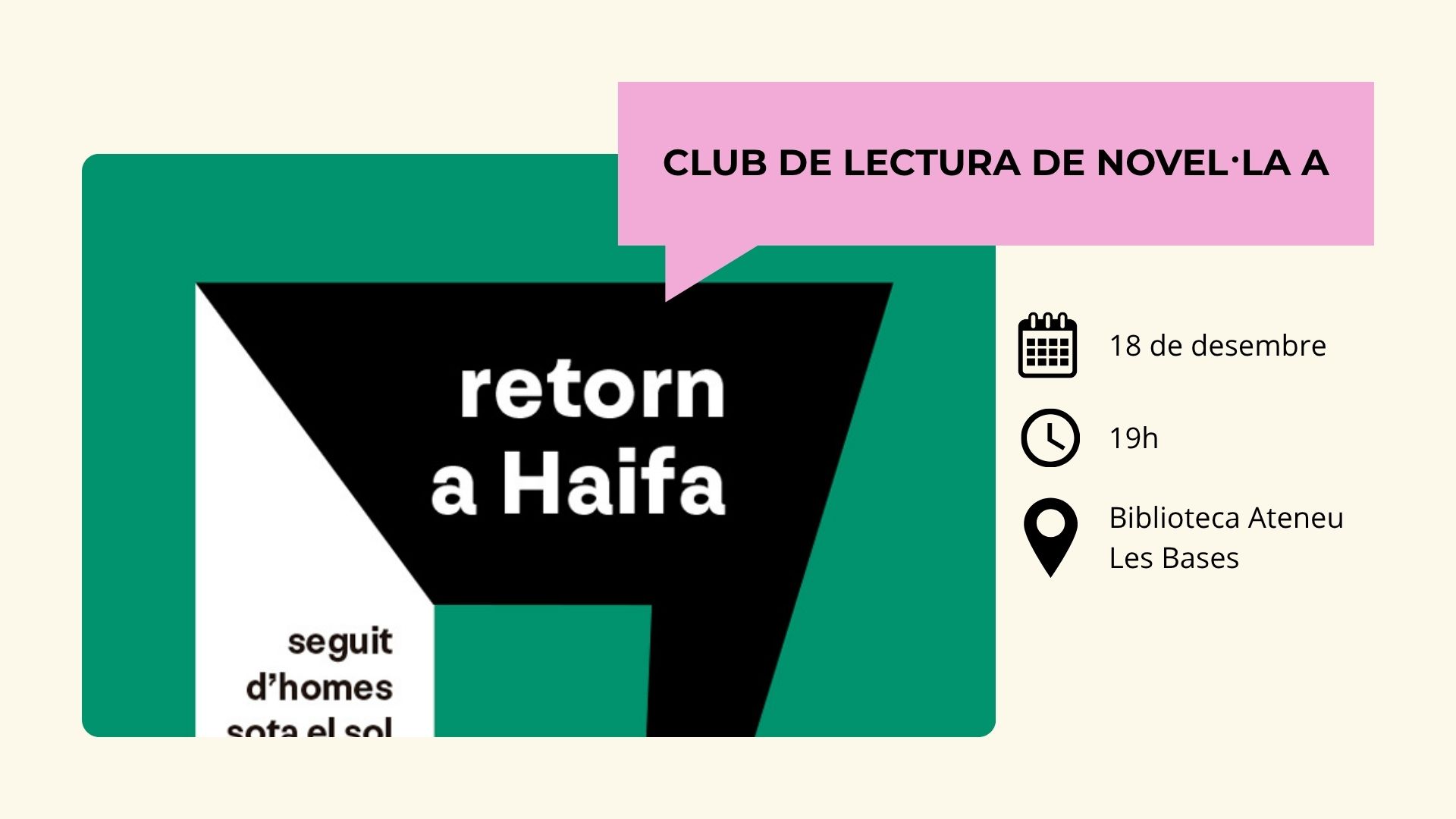 Club de lectura de Novel·la A