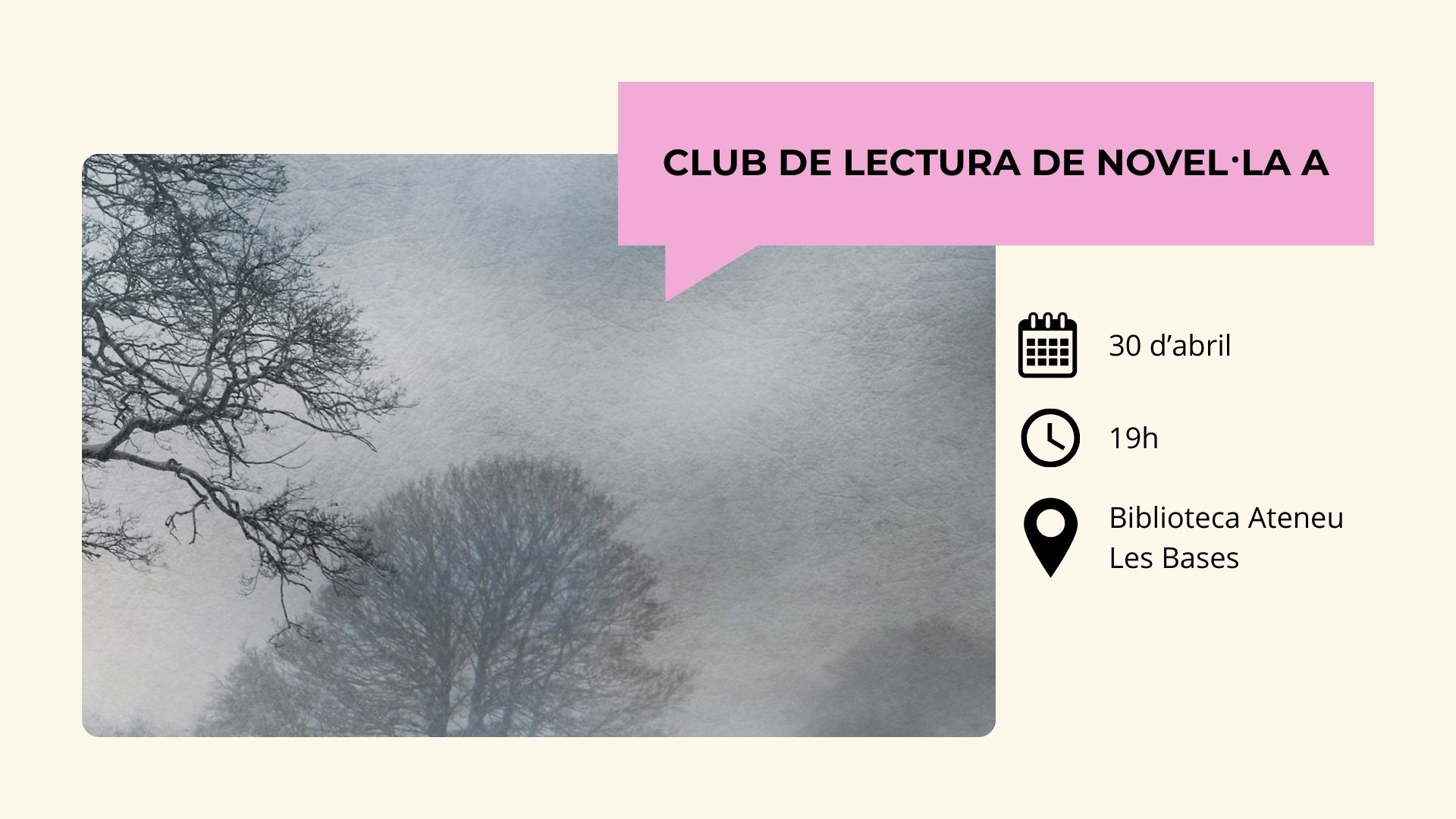 Club de lectura de Novel·la A