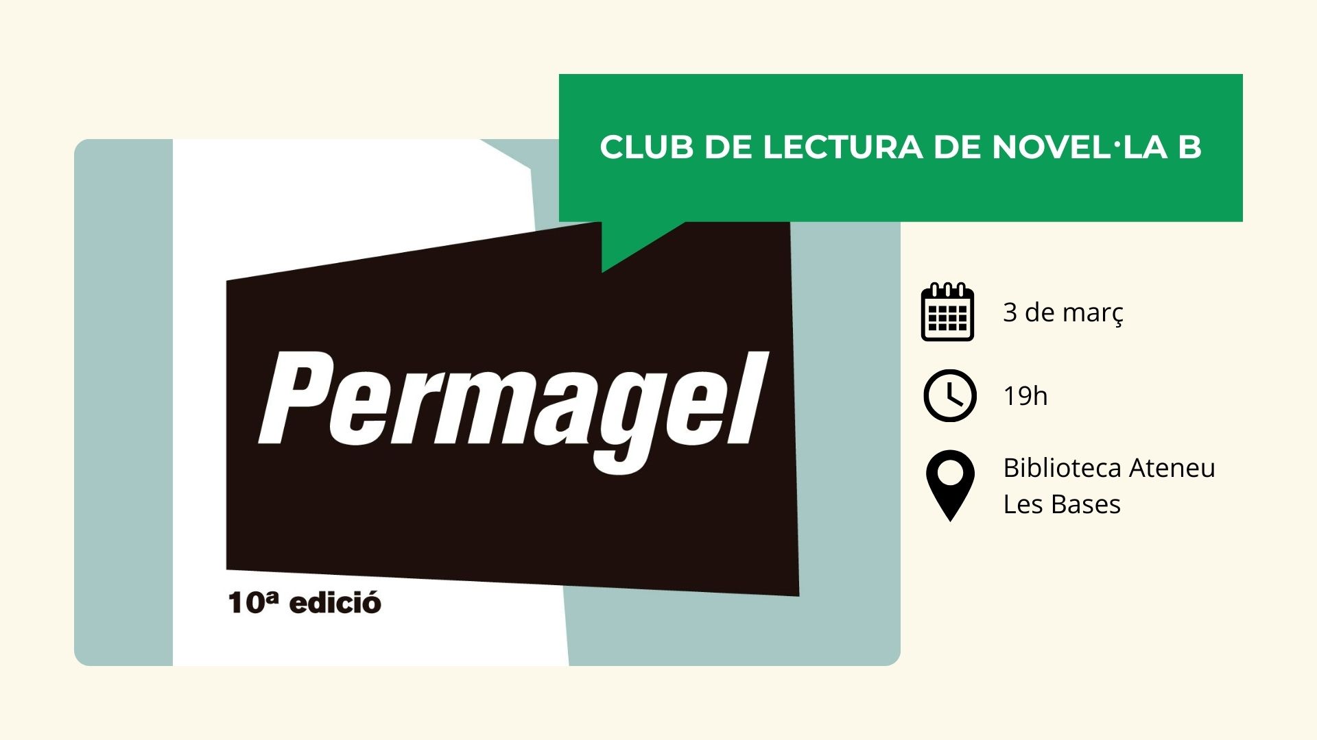 Club de lectura de Novel·la B