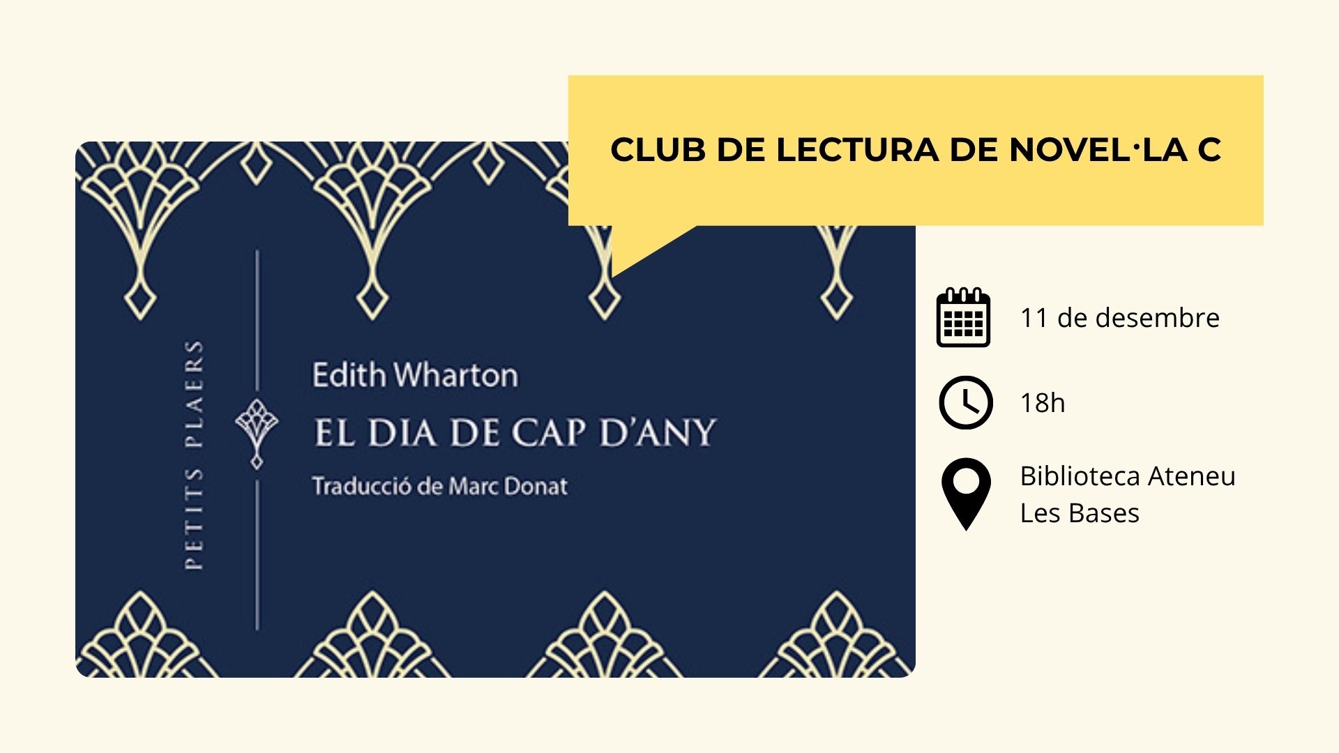 Club de lectura de Novel·la C