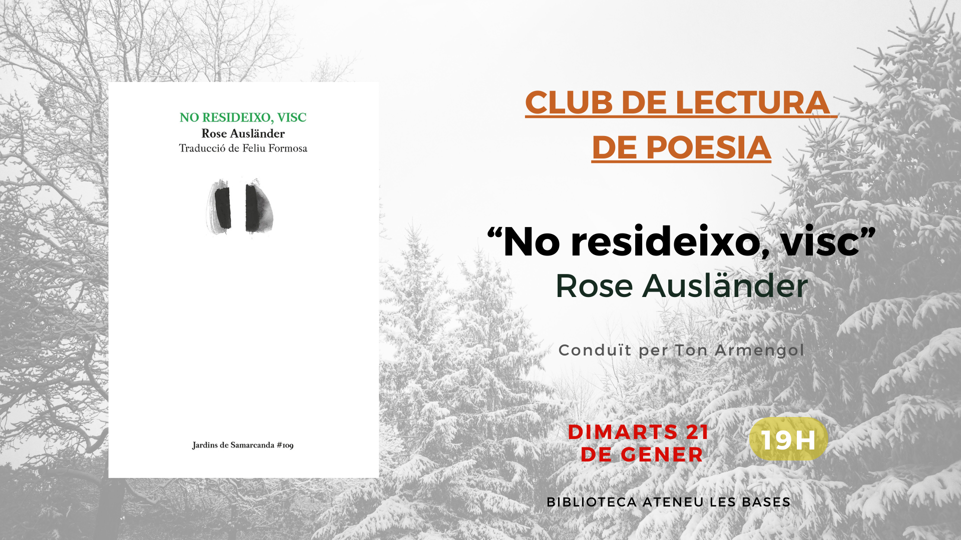 Club de lectura de Poesia