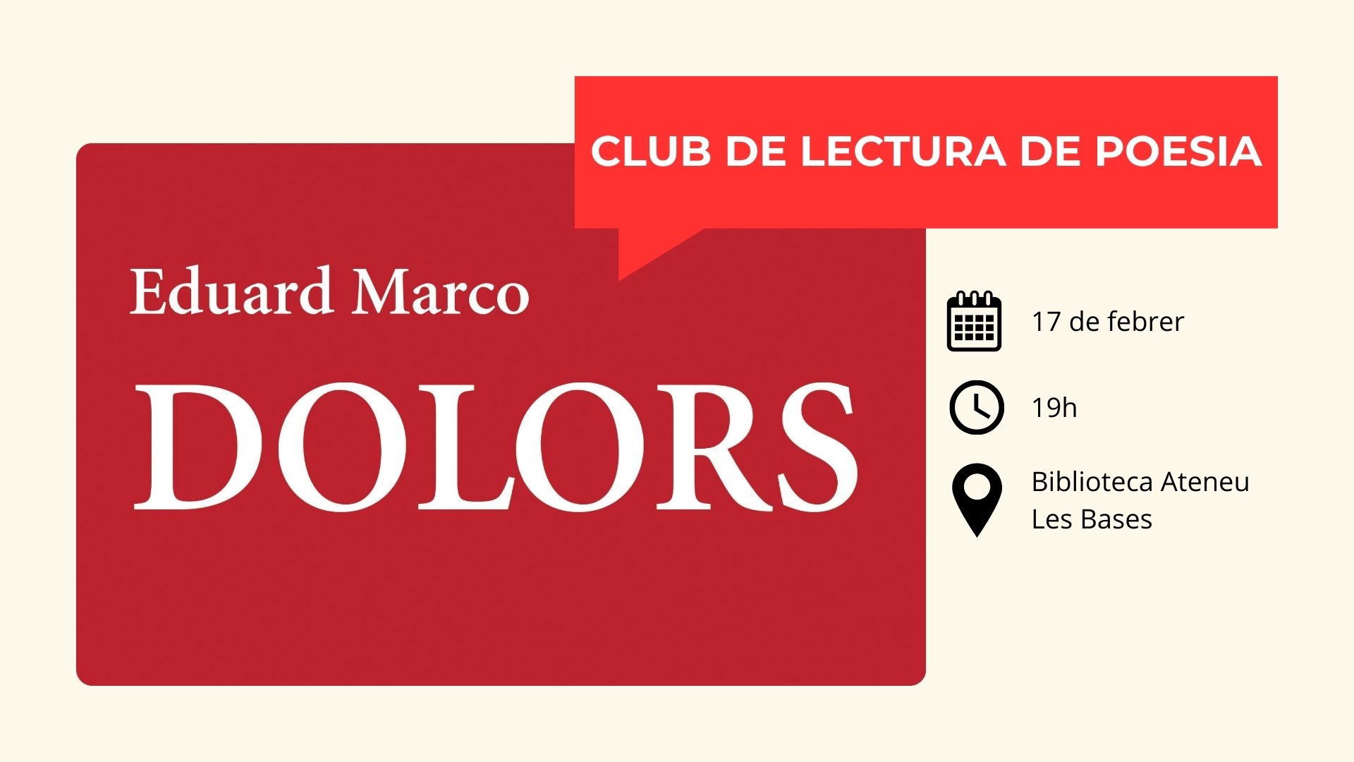 Club de lectura de Poesia