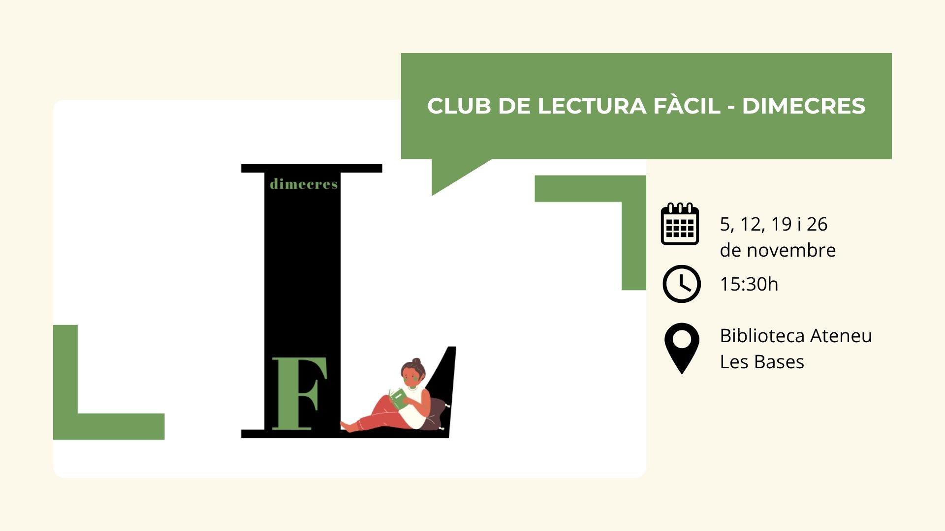 Club de Lectura Fàcil - dimecres