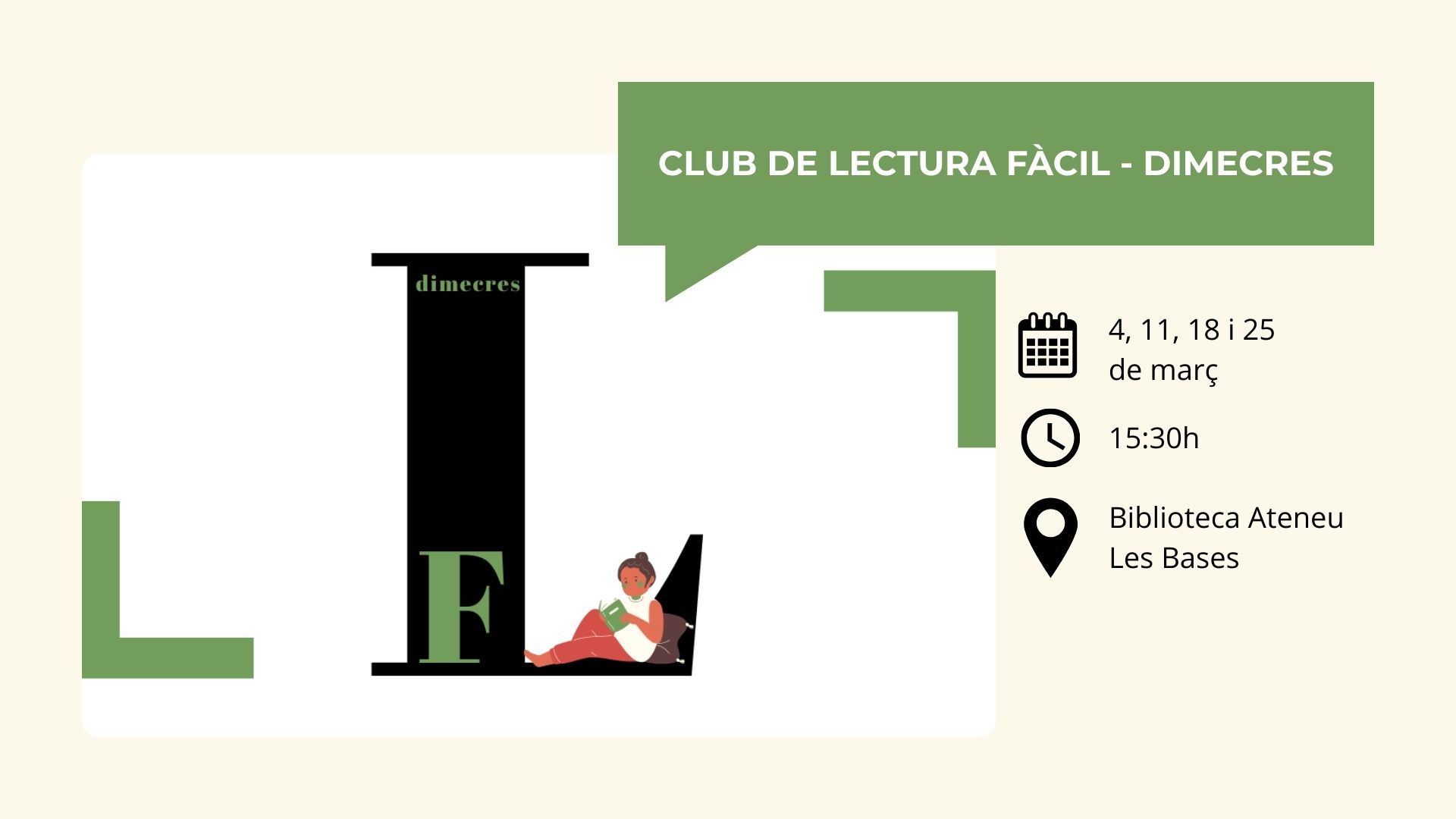 Club de Lectura Fàcil - dimecres