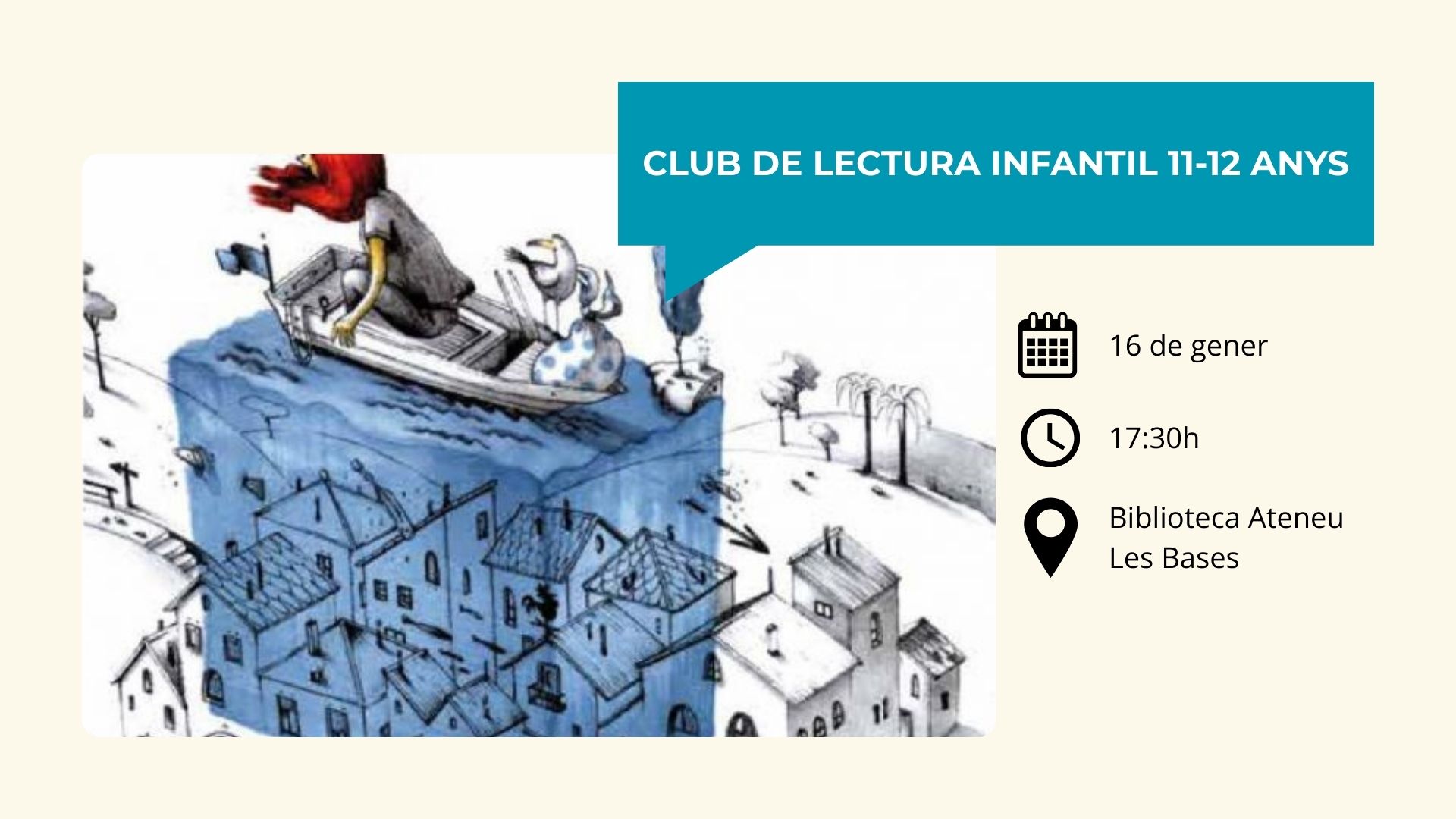 Club de Lectura. Infants d'11 a 12 anys