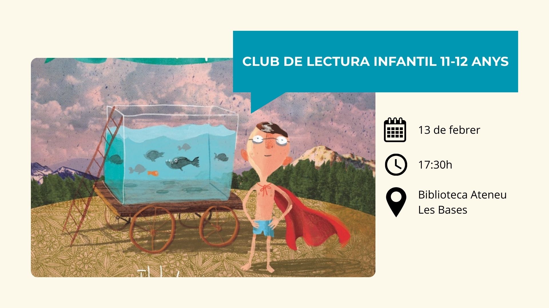 Club de Lectura. Infants d'11 a 12 anys