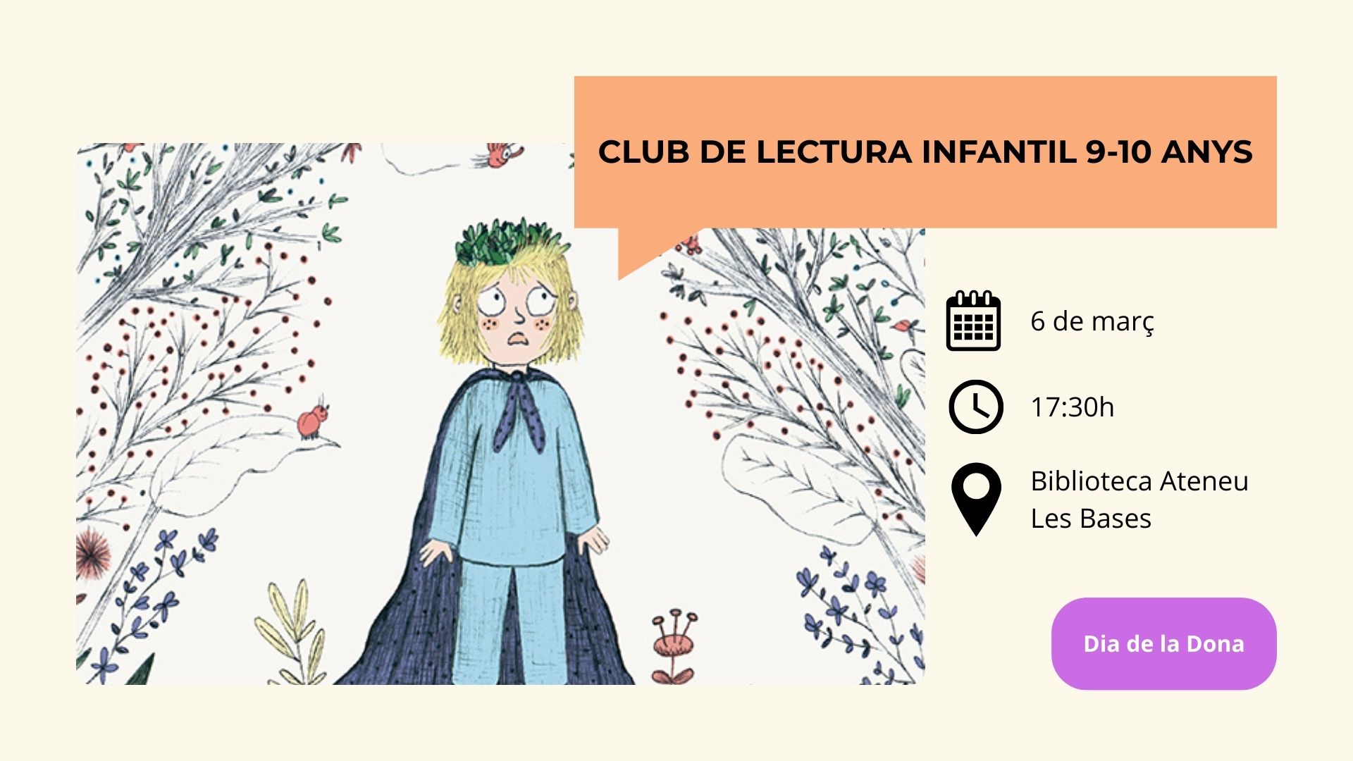Club de Lectura. Infants de 9 a 10 anys