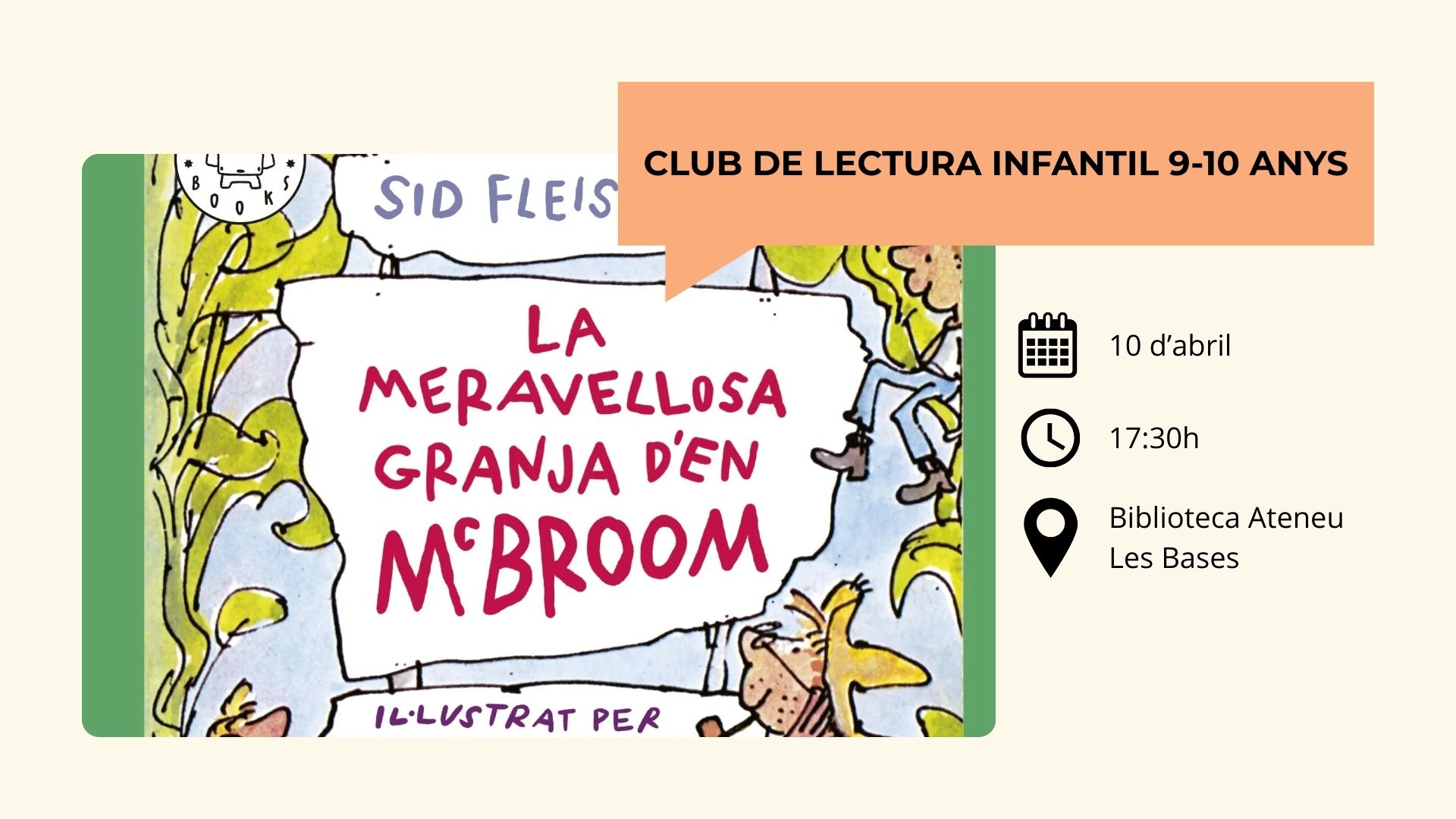 Club de Lectura. Infants de 9 a 10 anys