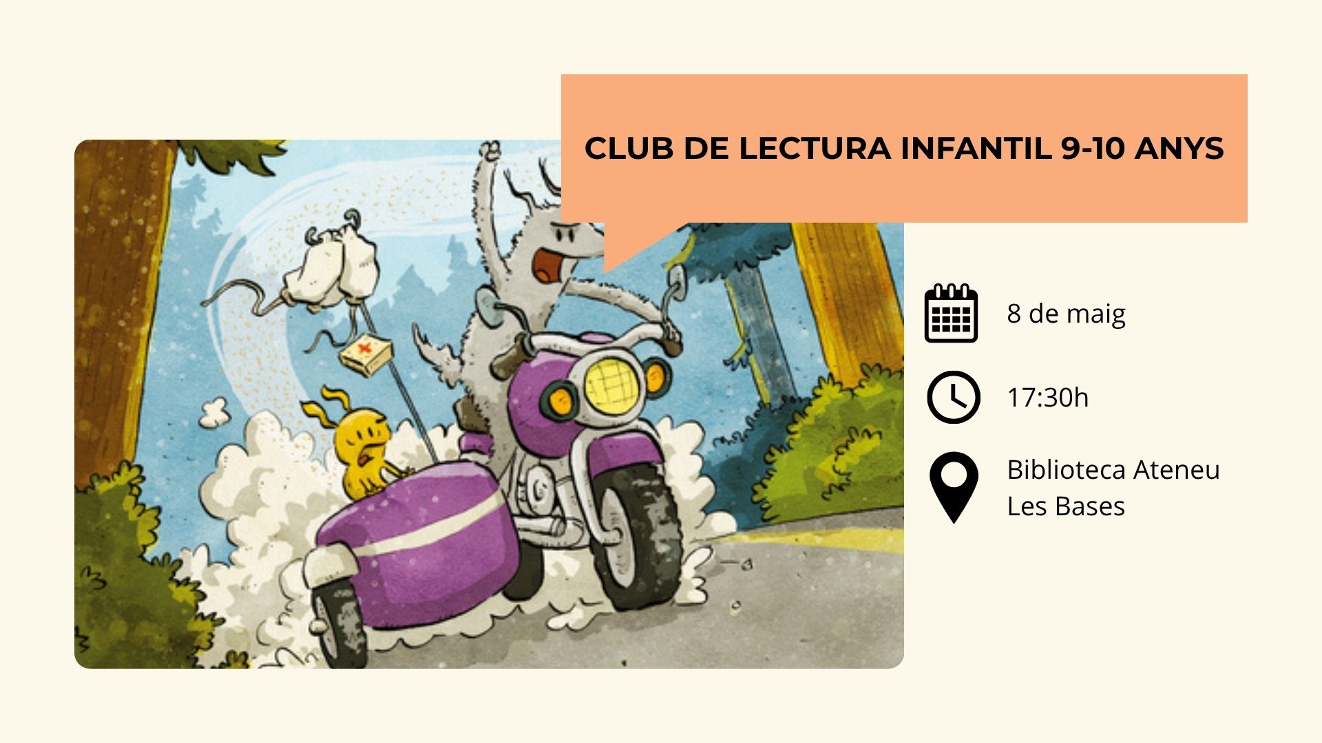 Club de Lectura. Infants de 9 a 10 anys