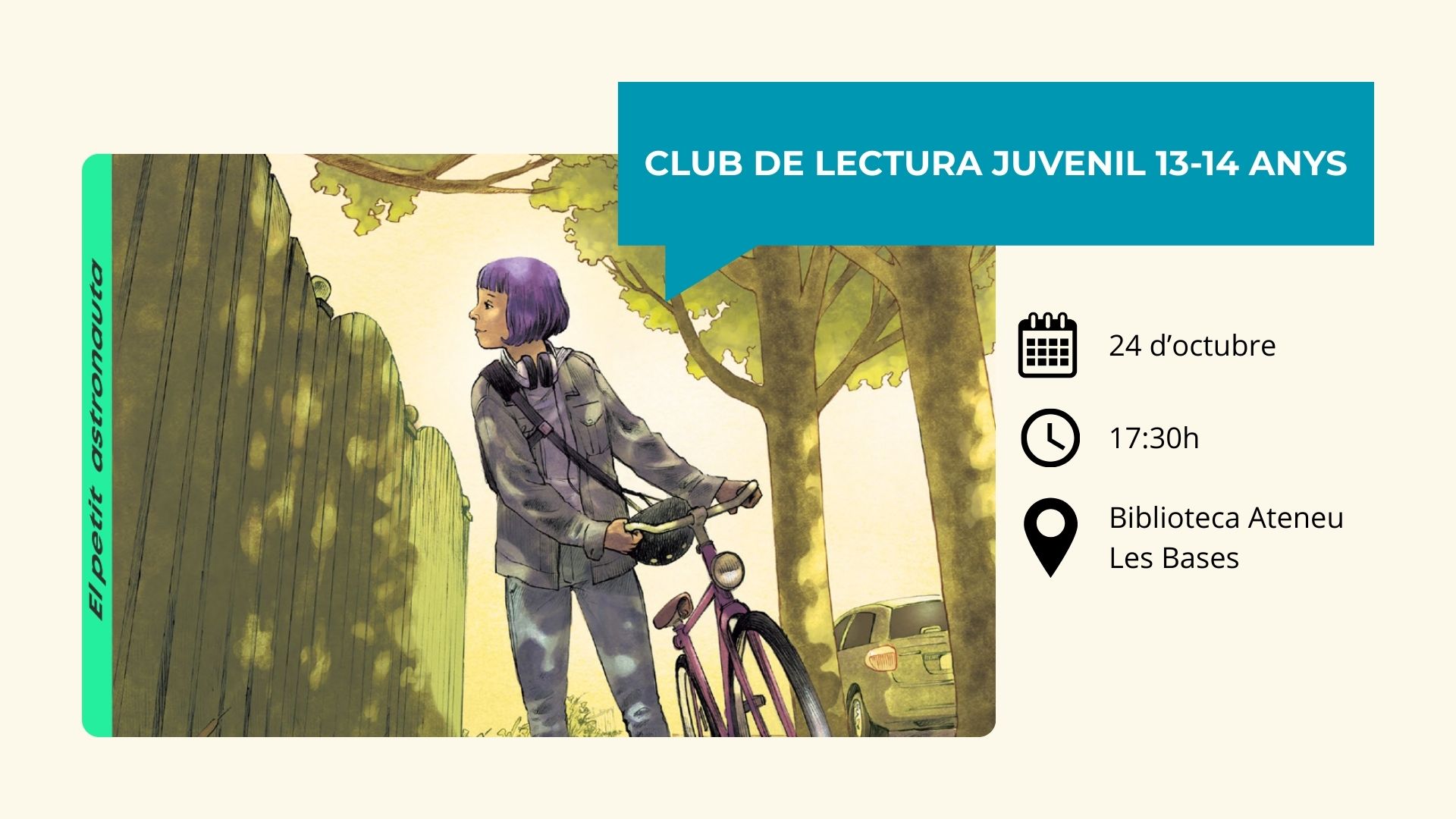 Club de Lectura. Joves de 13-14 anys
