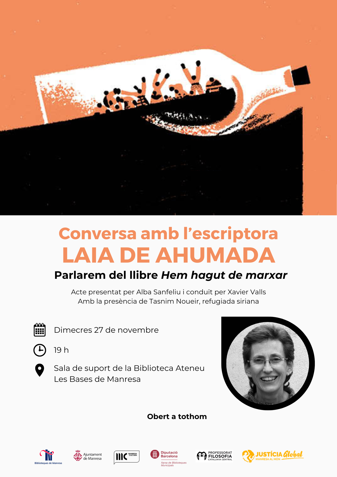 Conversa amb l'escriptora Laia de Ahumada