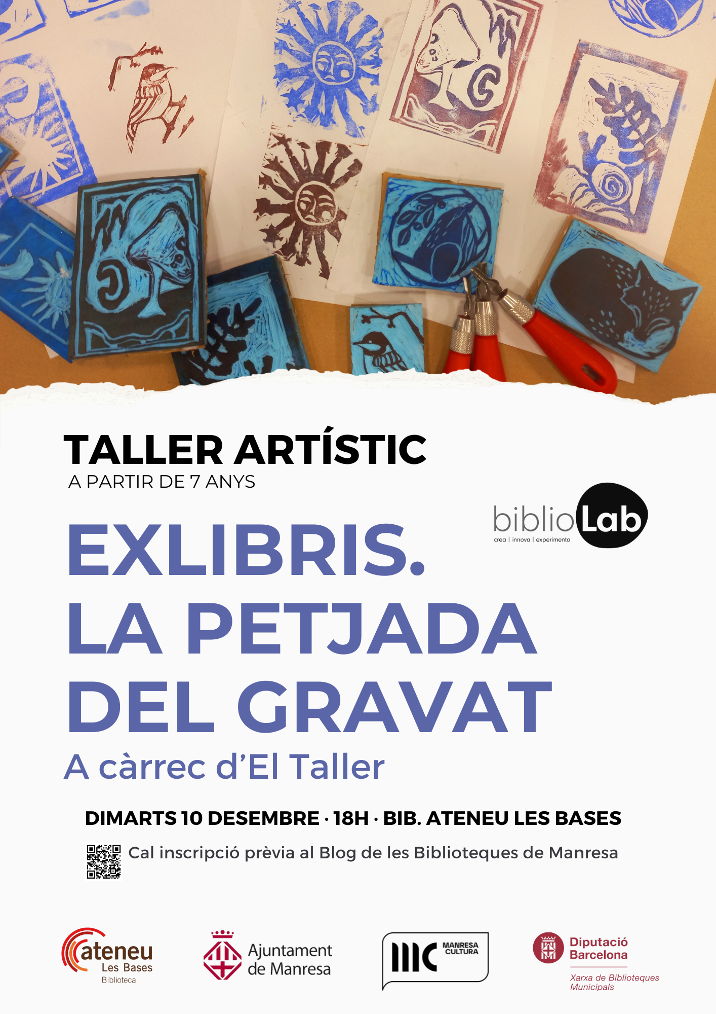 Taller artístic - Bibliolab : 