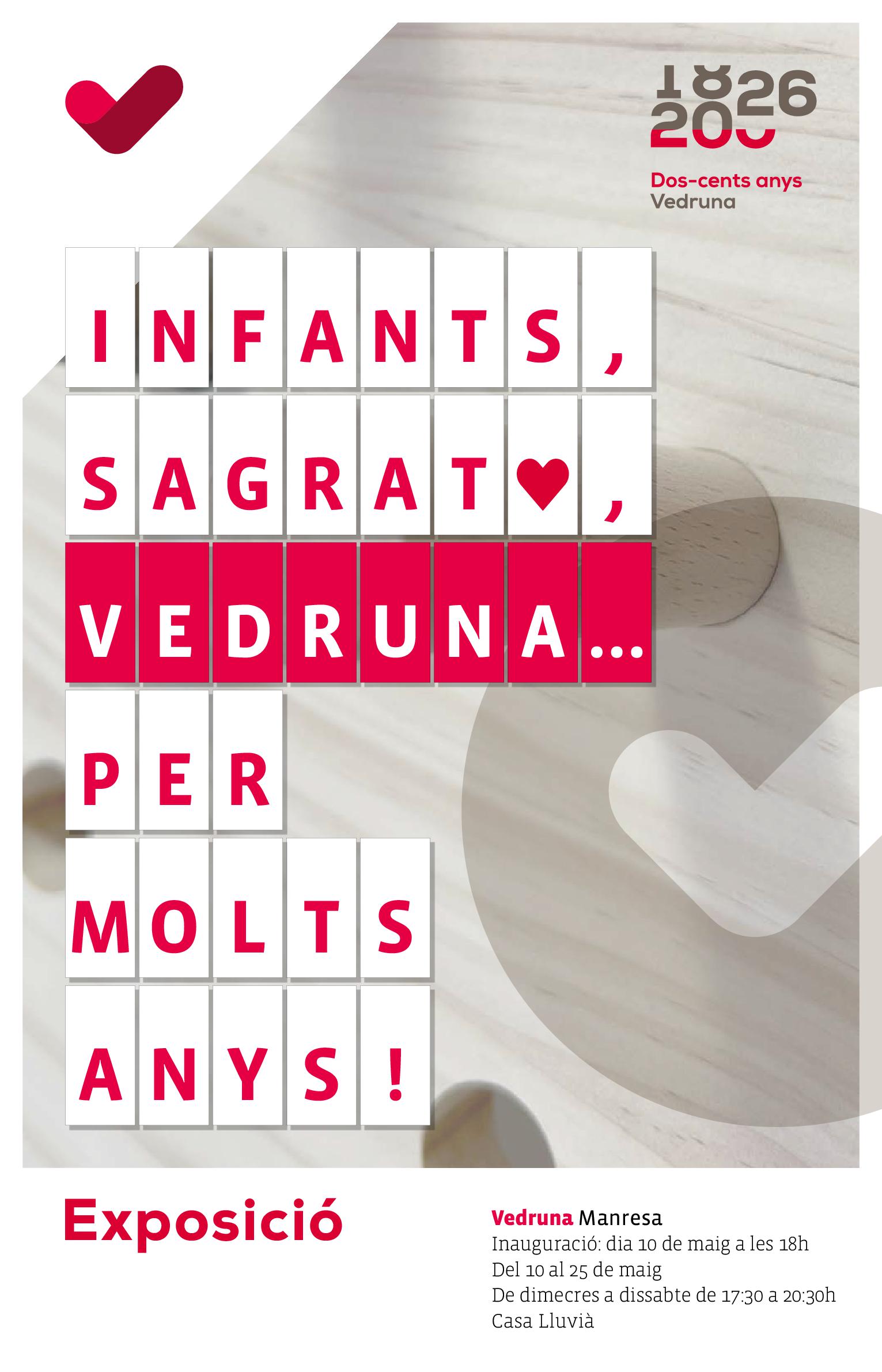 “Infants, Sagrat Cor, Vedruna… Per molts anys!”