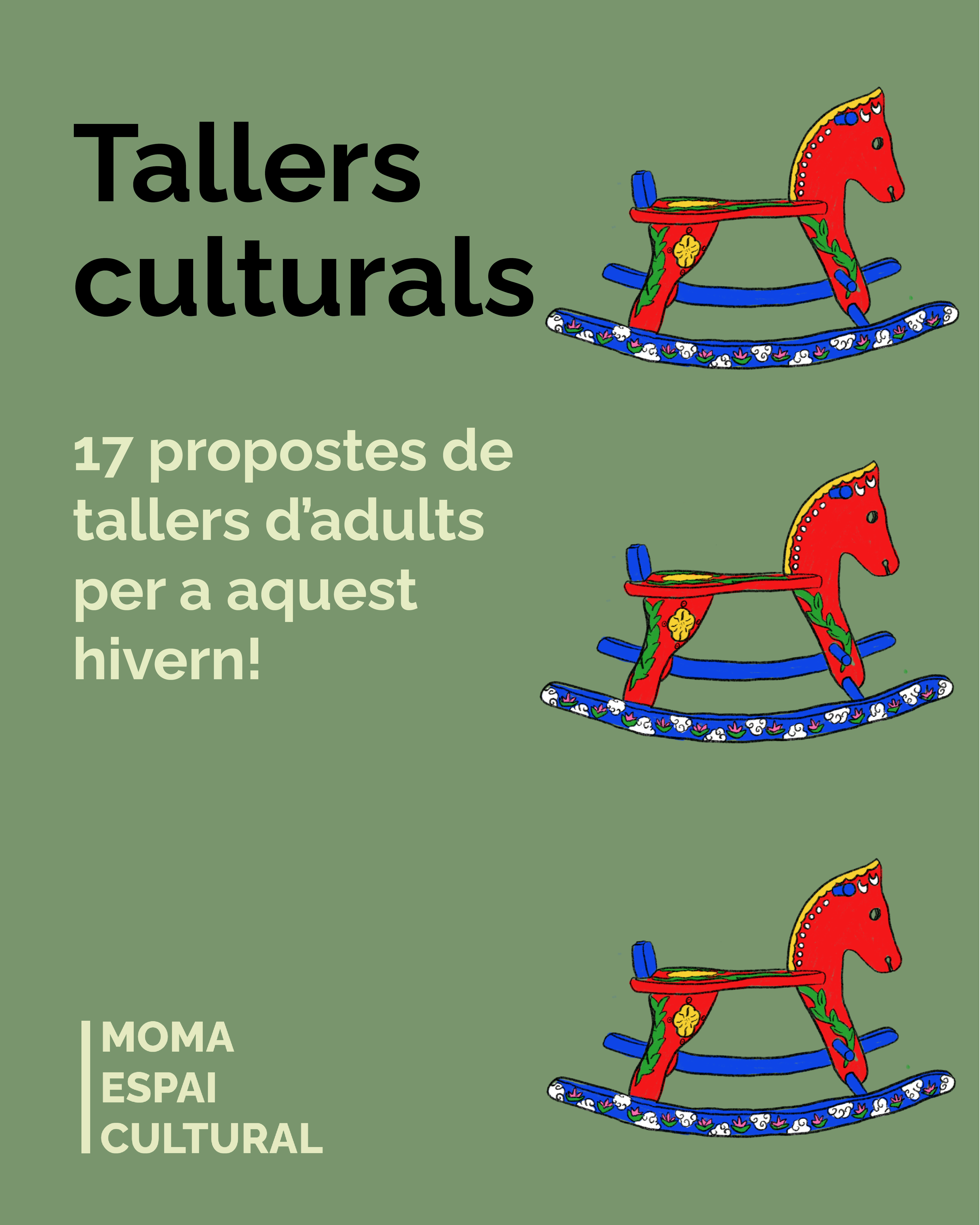 17 propostes de tallers culturals d’adults per a aquest hivern