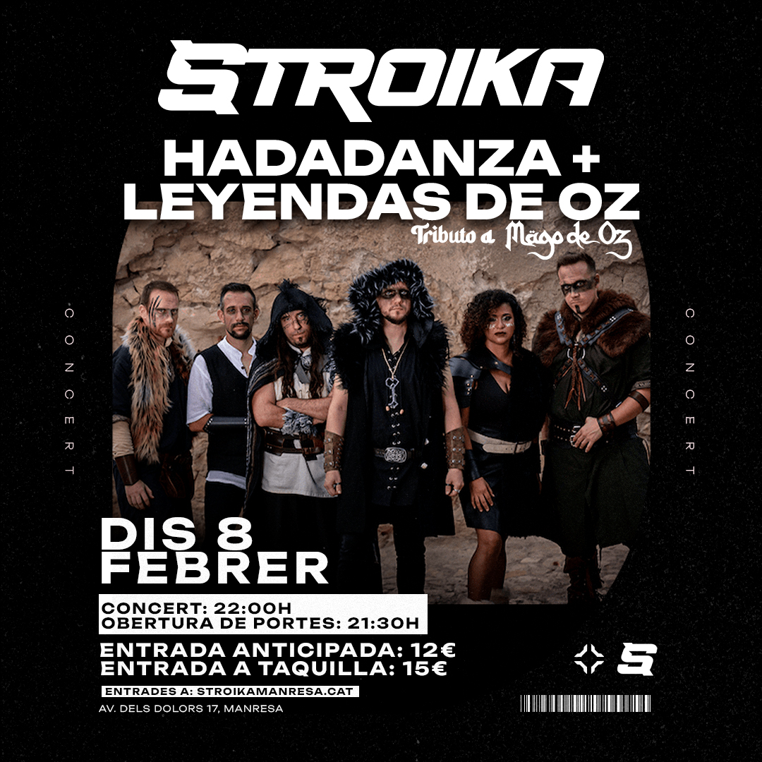 CONCERT HADADANZA + LEYENDAS DE OZ